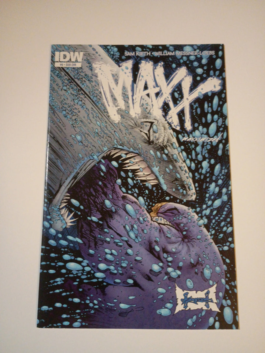 Maxx, The: Maxximized #6A VF/NM; IDW | Sam Kieth Sub Variant - w/Bag+Board