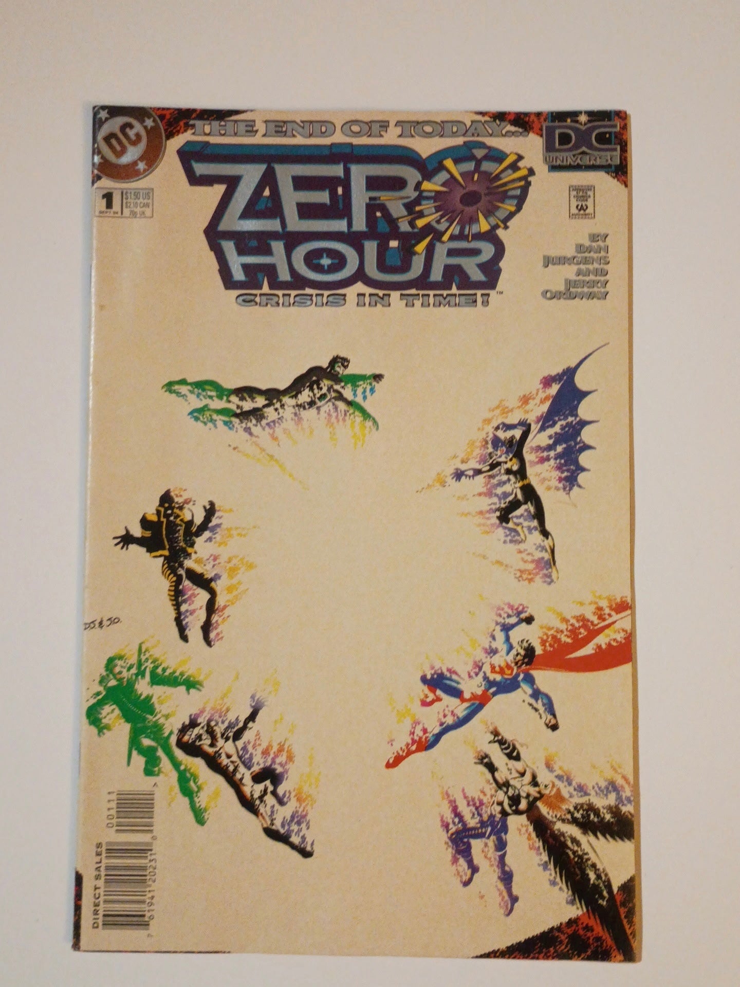 Zero Hour: Crisis in Time #1 1994 DC Comics Comic Book
