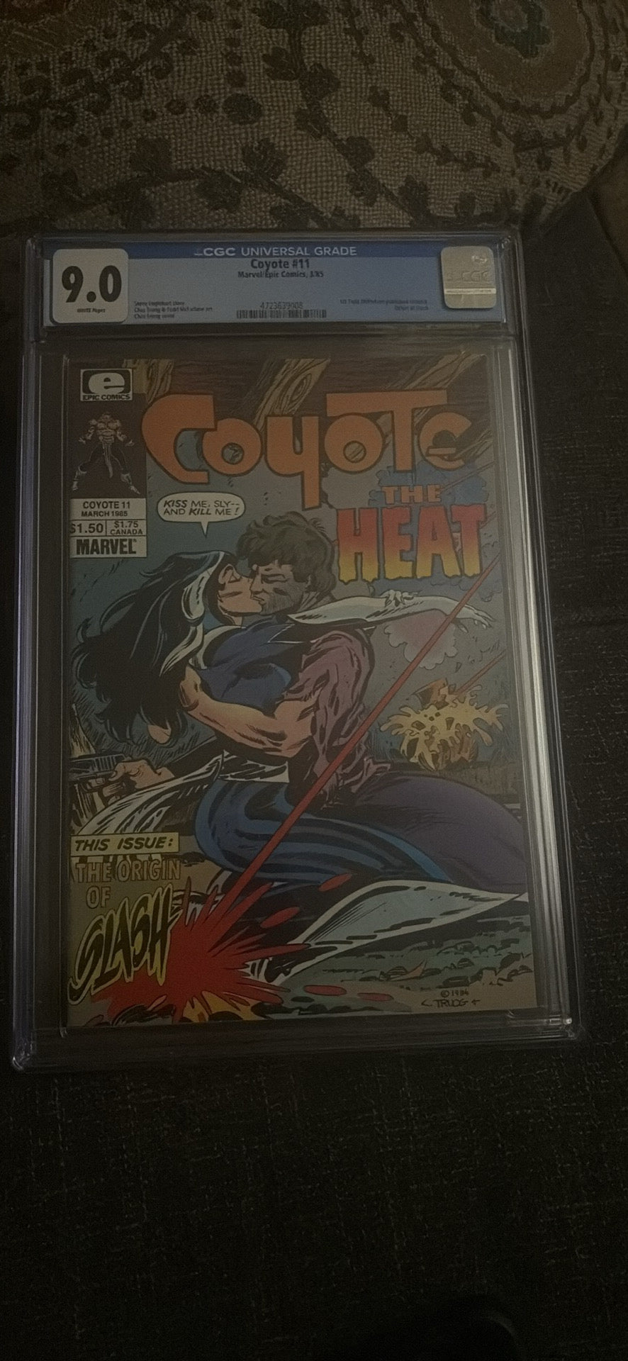 Coyote The Heat ( Rare 1st Todd Mcfarlane)