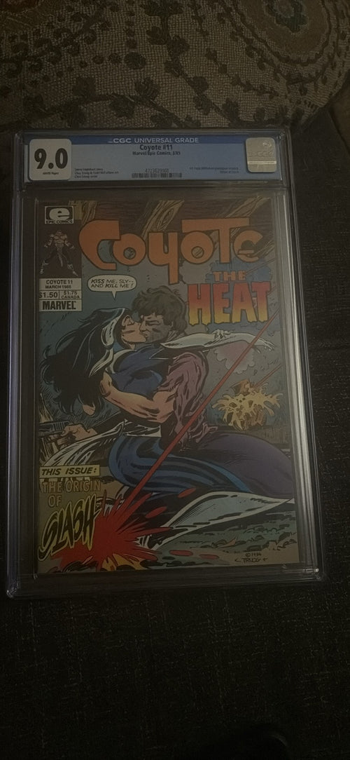 Coyote The Heat ( Rare 1st Todd Mcfarlane)