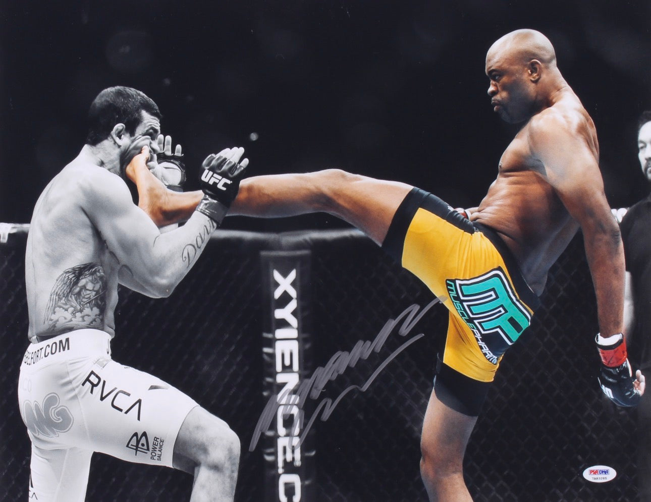 Anderson Silva Signed UFC 16x20 Photo (PSA)